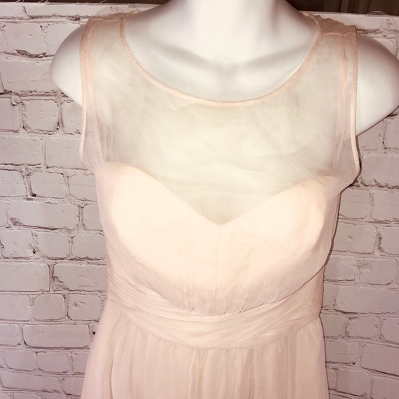 New with tags $310 Amsale chiffon dress gown 6 NEW - Picture 4 of 8